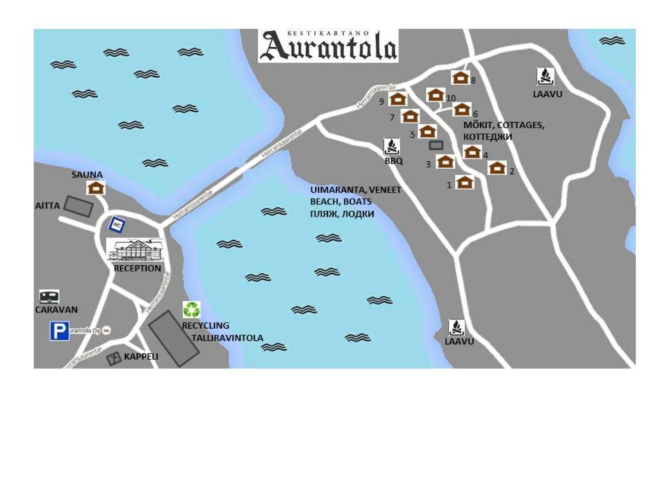 Hotel Aurantola Jaala Exteriér fotografie